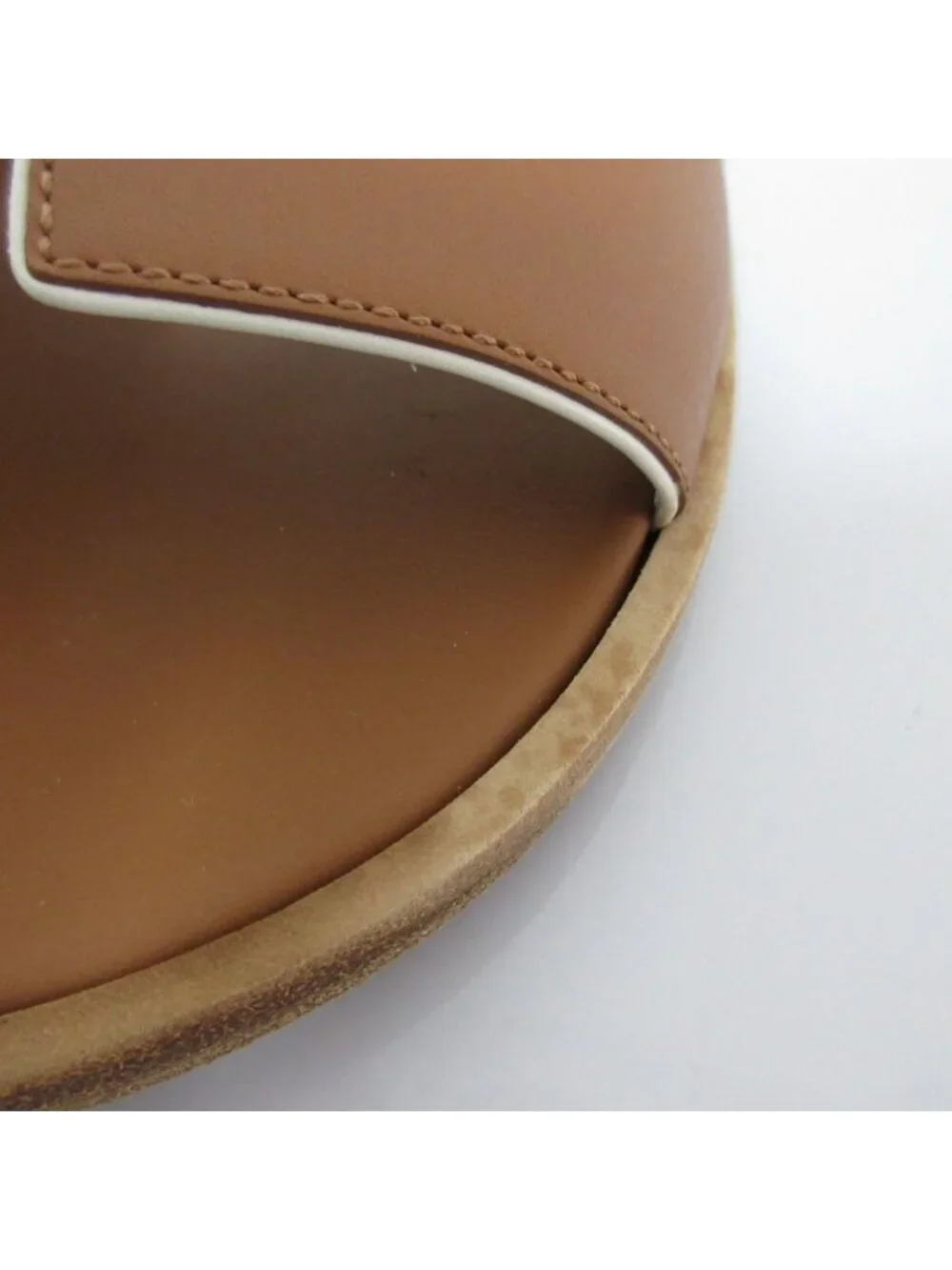 Hermes Izmir Sandals 43 Brown
